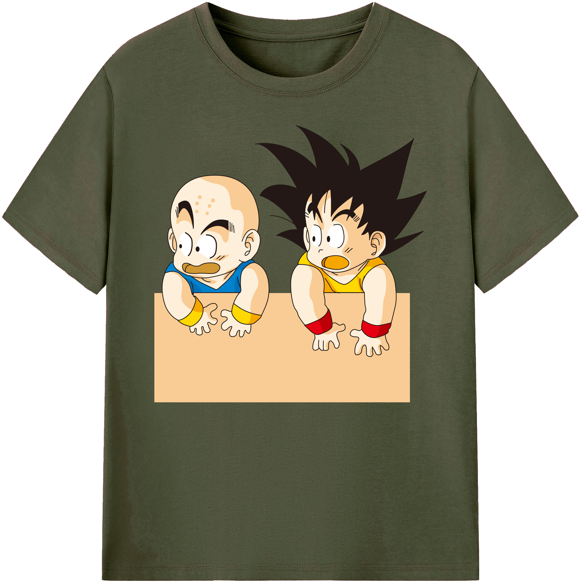 （画像用） ドラゴンボール 孫悟空（そん ごくう）Son Goku カカロット DRAGON BALL Kakarotto 綿100％ メンズ半袖Tシャツ｜肌触りやわらか＆通気性